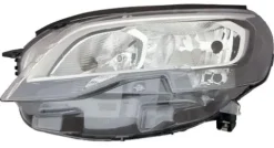 Phare Optique avant gauche pour PEUGEOT EXPERT III depuis 2016, H1+H7+W5W+W21W+PY21W, Neuf