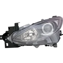 Phare optique avant gauche électrique H11/H1 pour MAZDA 3 III phase 1 2013-2016, neuf