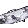 Phare Optique avant gauche pour PEUGEOT 407, 2004-2011, H1+H7, Neuf