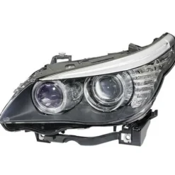 Phare optique avant gauche pour BMW Serie 5 E60-E61 RY, 2007-2010, H7+H7, Neuf