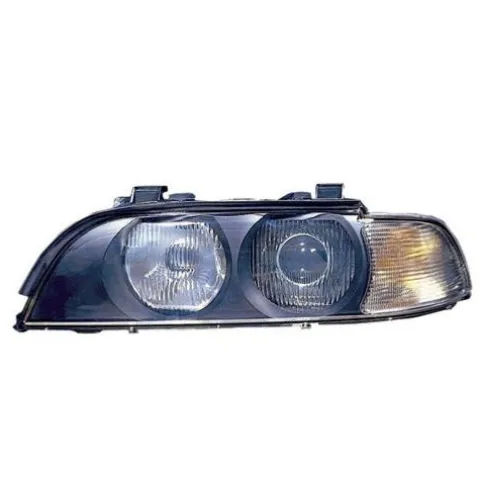 Phare optique avant gauche pour BMW Serie 5 E39 1995-2000, HB4+HB3, blanc, Neuf