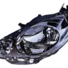 Phare Optique avant gauche pour PEUGEOT 1007, 2005-2010, fond noir, H4, Neuf