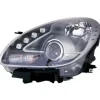 Phare Optique avant gauche à LED pour ALFA ROMEO GIULIETTA 2010-2016, H7+H1, fond noir, Neuf