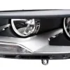 Phare Optique avant gauche électrique pour VOLKSWAGEN TOUAREG II 2010-2014, H7+H15, Neuf