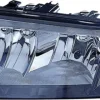 Phare Optique avant gauche pour SKODA FABIA I ph. 2 2004-2007, H7+H3, Corps noir, Mod. Junior, Neuf