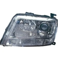Phare optique avant gauche pour SUZUKI GRAND VITARA, 2009-2012, HB3+H7, Mod. 5 portes, Neuf