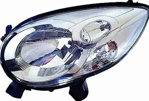 Phare Optique avant gauche pour CITROËN C1 I phase 3, 2012-2014, H4, Neuf