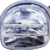 Phare Optique avant gauche pour RENAULT TWINGO I phase 2, 1998-2000, H4, (verre strié), Neuf
