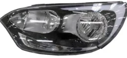 Phare Optique avant gauche pour KIA RIO 2011-2014, corps noir, feu diurne, Neuf