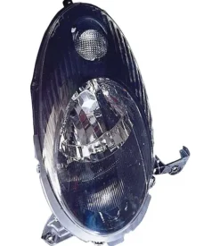 Phare Optique avant gauche pour NISSAN MICRA III (K12) ph.1, 2003-2005, H4, noir, Neuf