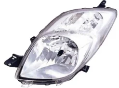 Phare Optique avant gauche pour TOYOTA YARIS II phase 1, 2005-2009 H4, électrique, type Valeo, avec moteur, Neuf
