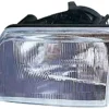 Phare optique avant gauche pour FIAT CINQUECENTO 1992-1998, H4, électrique, Mod. SPORTING, corps noir, Neuf