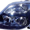 Phare Optique avant gauche pour RENAULT SCENIC I phase 2, 1999-2003 H7+H1, fond noir, (modèle RX4)