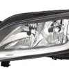 Phare Optique avant gauche pour PEUGEOT BOXER II phase 2 depuis 2014 >, H7+H7, (fond noir), Neuf