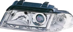 Phare Optique avant gauche pour AUDI A4 I ph. 2 1999-2000, H7+H7, Neuf