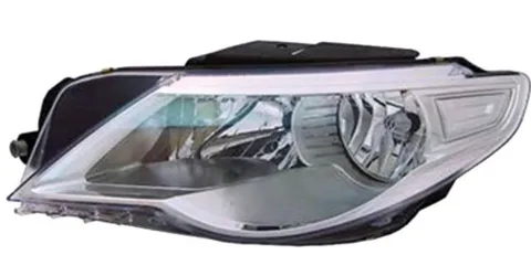 Phare Optique avant gauche pour VOLKSWAGEN PASSAT CC 2008-2011, H7+H7, Neuf