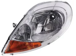 Phare Optique avant gauche pour OPEL VIVARO I phase 2, 2006-2014 H4, feu clignotant orange, Neuf