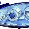 Phare Optique avant gauche pour OPEL CORSA C phase 2, 2003-2006, H7+H7, Neuf