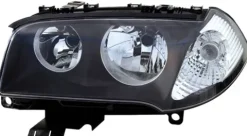 Phare Optique avant gauche pour BMW X3 E83 2004-2006, H7+H7, feu clignotant incolore, Neuf