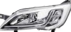 Phare Optique avant gauche pour FIAT DUCATO III phase 2 depuis 2014, chromé, H7+H7, moteur, èlectrique,feu clignotant, Neuf