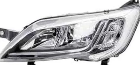 Phare Optique avant gauche pour FIAT DUCATO III phase 2 depuis 2014, chromé, H7+H7, moteur, èlectrique,feu clignotant, Neuf