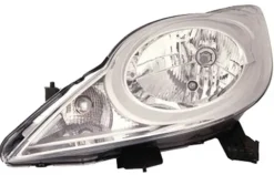 Phare Optique avant gauche pour PEUGEOT 107 phase 3, 2012-2014, H4, Neuf