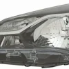 Phare Optique avant gauche pour TOYOTA YARIS III phase 3, 2017-2020, fond noir, H4+WY21/5W, Neuf