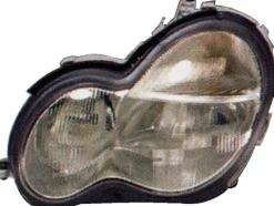 Phare Optique avant gauche pour MERCEDES Classe C (W203) phase 1, 2000-2002, H7+H7, Neuf
