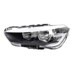Phare Optique avant gauche électrique pour BMW X1 F48 depuis 2015, H7, avec moteur, avec feu de jour à LED, Neuf