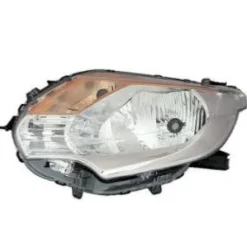 Phare optique avant gauche pour MITSUBISHI L200 V phase 1, 2015-2019, H4+P21, corps chromé, Neuf