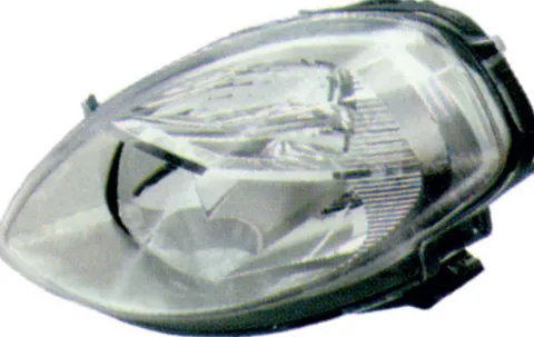 Phare Optique avant gauche pour LANCIA YPSILON I ph. 1 2003-2006, H7+H3, Neuf