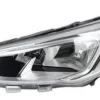 Phare optique avant gauche pour FORD FOCUS IV phase 1 2018-2021, H7+H1+PY21W, feu du jour à LED, corps chromé, Neuf