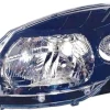 Phare Optique avant gauche pour DACIA SANDERO I STEPWAY, 2009-2012, H4, fond noir, Neuf