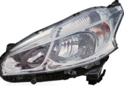 Phare Optique avant gauche pour PEUGEOT 208 phase 1, 2012-2015, 2H7, reglage électrique, Mod. VALEO, Neuf