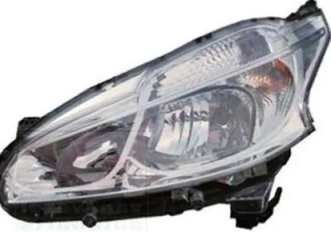 Phare Optique avant gauche pour PEUGEOT 208 phase 1, 2012-2015, 2H7, reglage électrique, Mod. VALEO, Neuf
