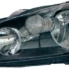 Phare Optique avant gauche pour VOLKSWAGEN GOLF VI 2008-2012, H7+H15, fond noir, Neuf
