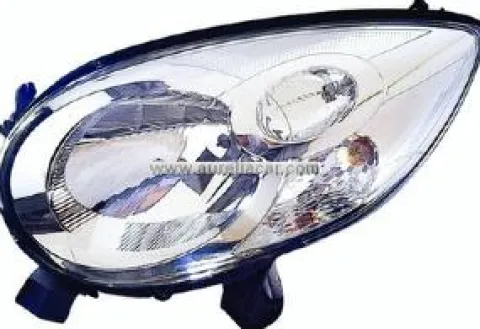 Phare Optique avant gauche pour CITROËN C1 phase 1, 2005-2008, H4, Neuf