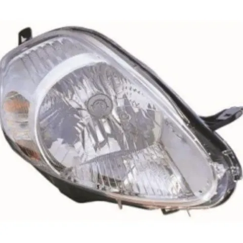 Phare Optique avant droit pour FIAT GRANDE PUNTO depuis 06/2008, H4, chromé, Neuf