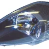 Phare Optique avant gauche pour FIAT GRANDE PUNTO depuis 06/2008, H4, noir, Neuf