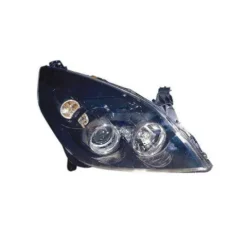 Phare optique droit H1+H7 avec corps noir pour OPEL VECTRA D 2005-2008, Neuf
