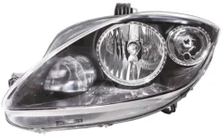 Phare Optique électrique avant gauche pour SEAT LEON II ph. 2 2009-2012, H1+H7, Neuf