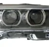 Phare Optique électrique avant droite pour BMW X3 F25 2015-2017, XENON HID/D1S, avec moteur, avec feu diurne, noir, LED, Neuf.