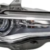 Phare Optique électrique avant droit pour AUDI A3 III ph.1 2012-2016, BI-XENON D3S,LED, avec moteur, parabole noire, Neuf