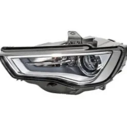 Phare Optique électrique avant gauche pour AUDI A3 III ph.1 2012-2016, BI-XENON D3S,LED, avec moteur, parabole noire, Neuf