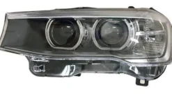 Phare Optique électrique avant gauche pour BMW X3 F25 2015-2017, XENON HID/D1S, avec moteur, avec feu diurne, noir, LED, Neuf.