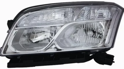 Phare optique électrique avant gauche pour CHEVROLET TRAX 2013-2015, H7+H1+W21+5W, avec moteur, chromé, Neuf