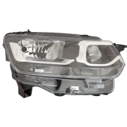 Phare Optique électrique supérieur avant droit pour FIAT DOBLO III phase 1 depuis 2022, H7+H1, Neuf