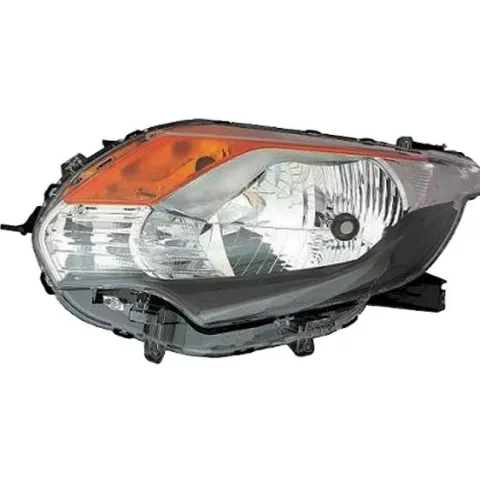 Phare optique manuel avant gauche pour MITSUBISHI L200 V phase 1, 2015-2019, H4, corps noir, Neuf