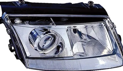 Phare Optique réglable électriquement avant droit pour VOLKSWAGEN PASSAT B5 ph. 1 1996-2000, H7+H7, Neuf