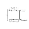 Radiateur de refroidissement moteur pour CITROËN C3 I ph.1 2002-2005, OEM: 1330S1, Neuf